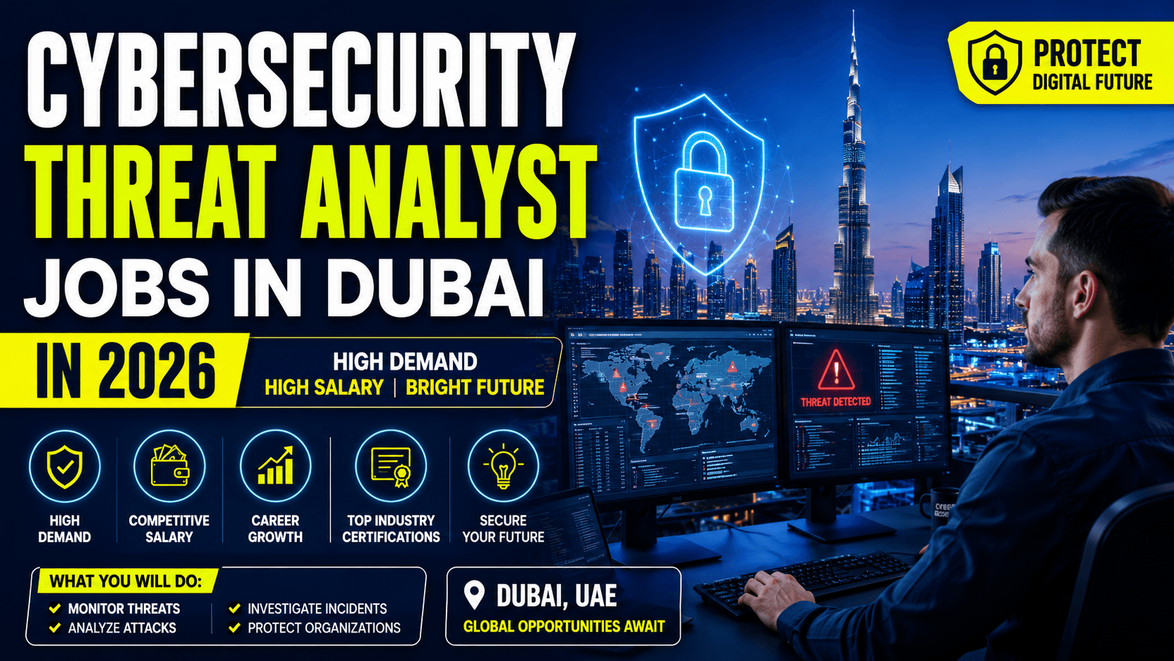 Cybersecurity Threat Analyst Jobs in Dubai in 2026