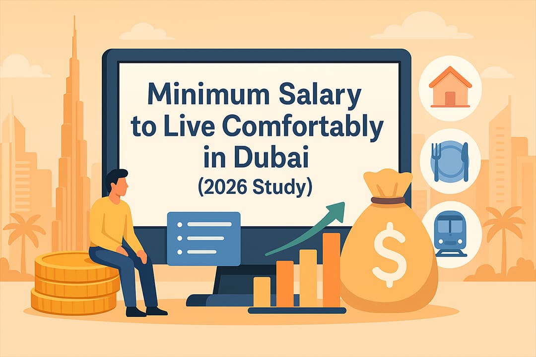 Minimum Salary to Live Comfortably in Dubai (2026 Study)