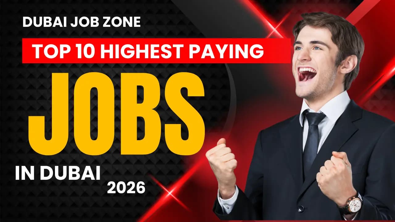 Highest Paying Executive Jobs in Dubai in 2026: Top Roles, Salaries, Skills, and Visa Requirements