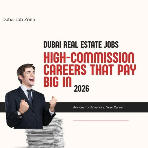 Dubai Real Estate Jobs: High-Commission Careers That Pay Big in (2026)